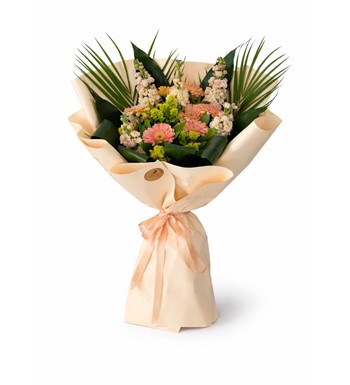 gerbera buketi, şebboy çiçek buketi,