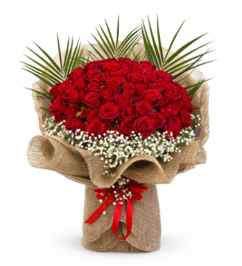 kırmızı gül, gül buketi, çiçek buketi